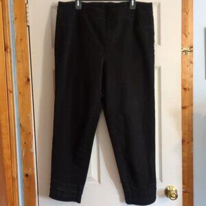 Soft Surroundings Pants Sz TXL Layered Bottom Pull On Small Tear in Pocket Area